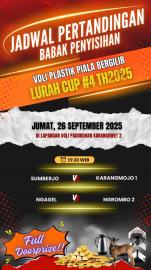 LURAH CUP BOLA VOLI KEEMPAT KALURAHAN KARANGMOJO MALAM KEDUA
